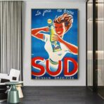 cartel de bebida vintage 1