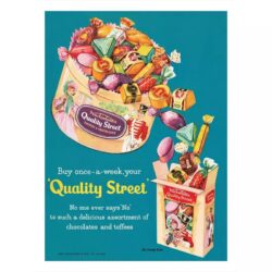 affiche bonbon vintage