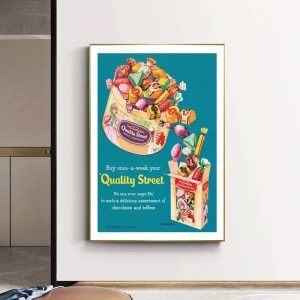 affiche bonbon vintage
