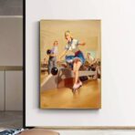 affiche bowling vintage