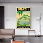 affiche bresil vintage