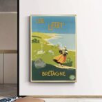 affiche bretagne vintage