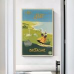 affiche bretagne vintage