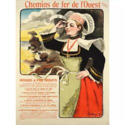 affiche breton vintage