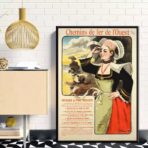 affiche breton vintage