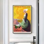 affiche bretonne vintage