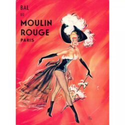 cartel cabaret moulin rouge