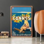 affiches cannes vintage
