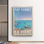 affiche cap ferret vintage