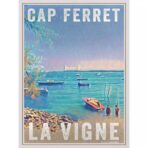 affiche cap ferret vintage