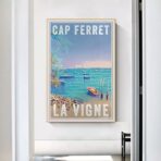 affiche cap ferret vintage