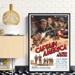 affiche captain america vintage