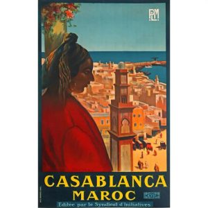 affiche casablanca ville