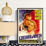 affiche Casablanca vintage