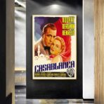 affiche Casablanca vintage