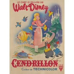 cartel de cenicienta disney