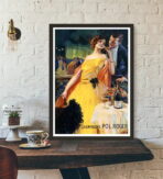 cartel vintage champagne 1