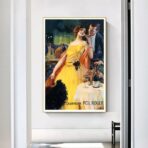 cartel vintage champagne 1