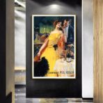 cartel vintage champagne 1