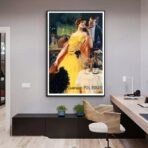 cartel vintage champagne 1