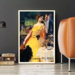 cartel vintage champagne 1