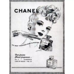 cartel vintage chanel