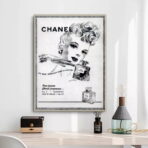 cartel vintage chanel