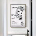 cartel vintage chanel
