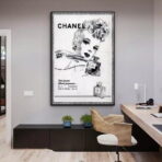 cartel vintage chanel