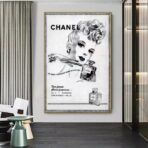 cartel vintage chanel