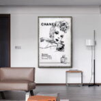 cartel vintage chanel