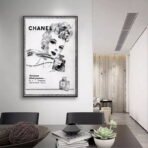 cartel vintage chanel