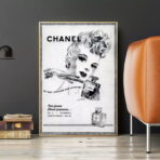 cartel vintage chanel