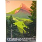 cartel vintage chartreuse