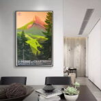 cartel vintage chartreuse