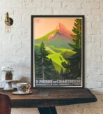 cartel vintage chartreuse