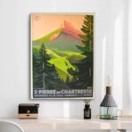 cartel vintage chartreuse