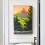 cartel vintage chartreuse