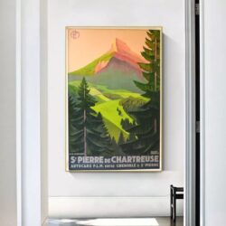 cartel vintage chartreuse