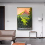 cartel vintage chartreuse