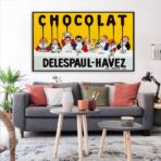 cartel de chocolate vintage 1