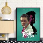cartel cine lucha club