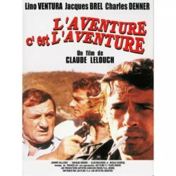 cartel de cine aventura es aventura
