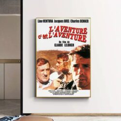cartel de cine aventura es aventura