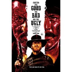 cartel de cine el bueno el malo y el feo