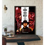cartel de cine el bueno el malo y el feo