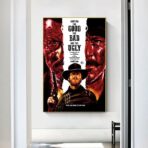 cartel de cine el bueno el malo y el feo
