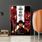 cartel de cine el bueno el malo y el feo