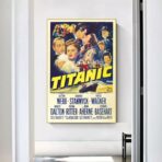 cartel cine vintage titanic
