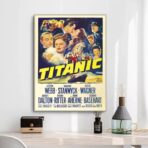 cartel cine vintage titanic